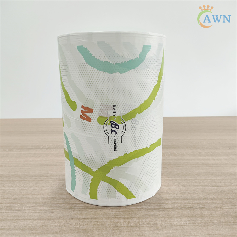 Baby Diaper Printing Back Sheet Breathable Polyethylene PE Film From China