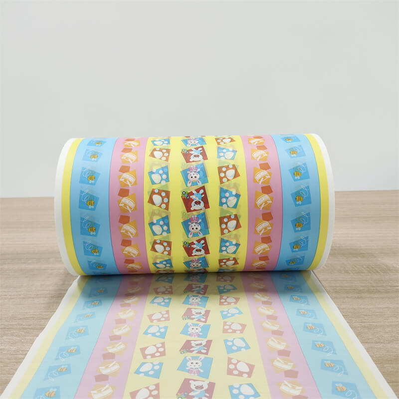 Hot Sale Color Printed Baby Diaper PP Frontal Tape Raw Material for Baby Diaper