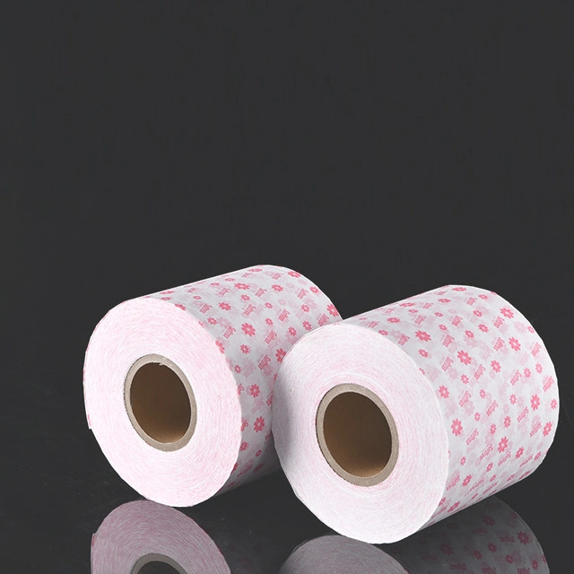 OEM Customize Logo Printed PE Film Backsheet for Diaper