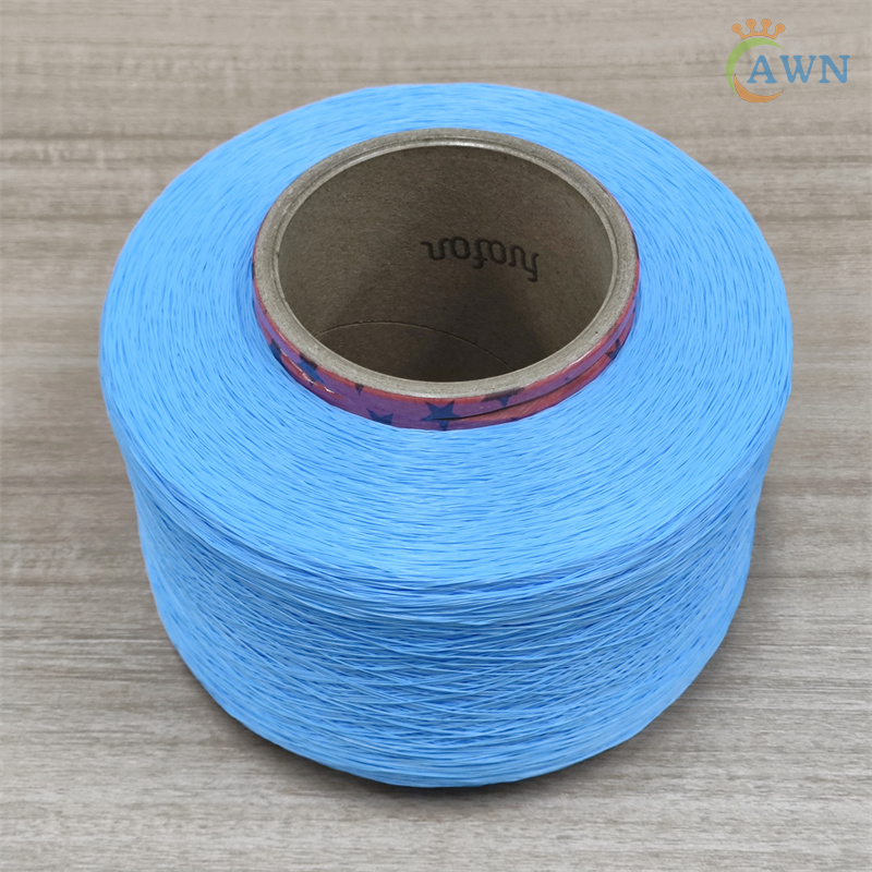 Durable Quality Color Blue Baby Diaper Elastic Spandex Yarn for Sale