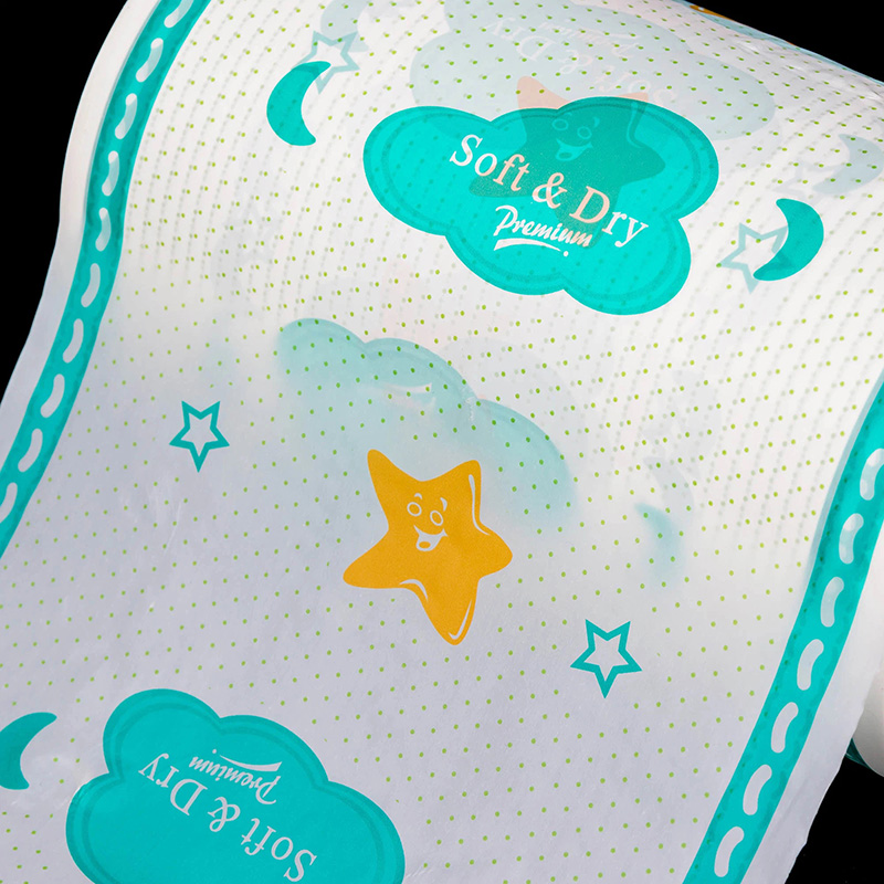 Customized Printed Breathable PE Film for Diaper