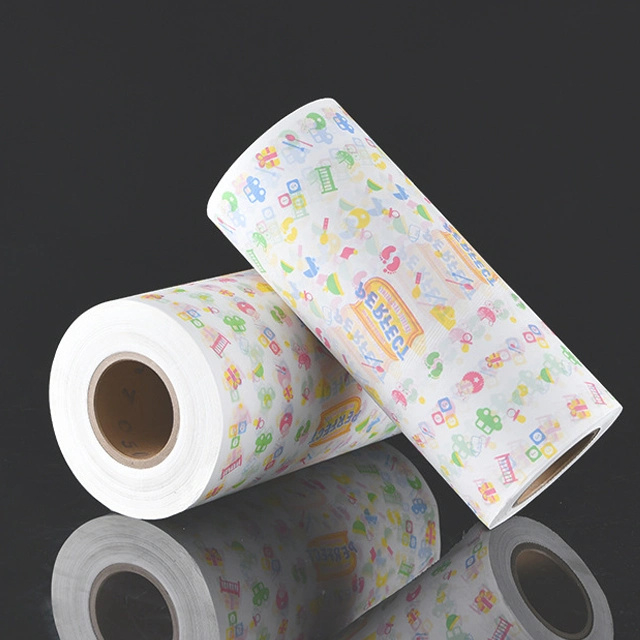 High Quality Printed Diaper Making Breathable Backsheet PE Film