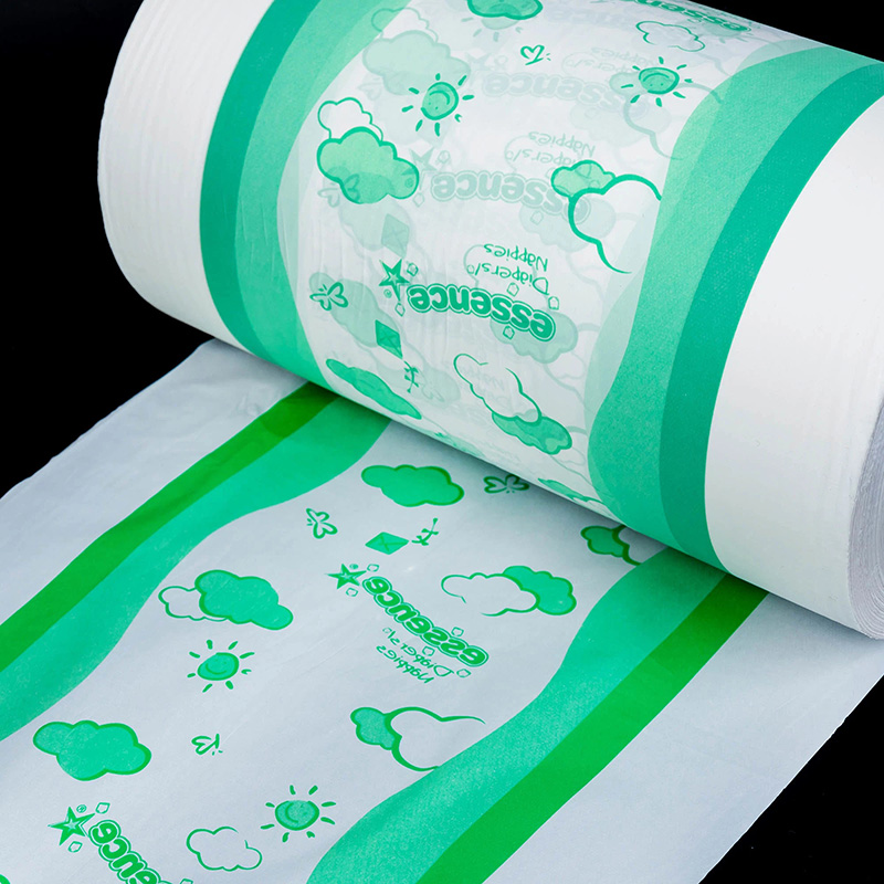 Customized Printed Breathable PE Film for Diaper