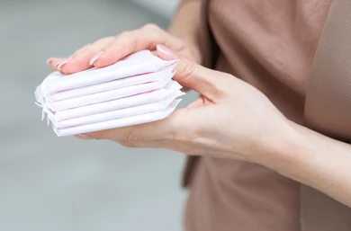 sanitary napkin material