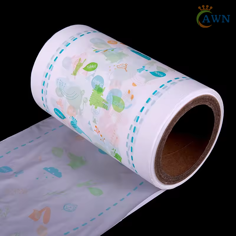  Hot Selling Breathable Plastic PE Film For Baby Diaper Backsheet PE Film For Diaper