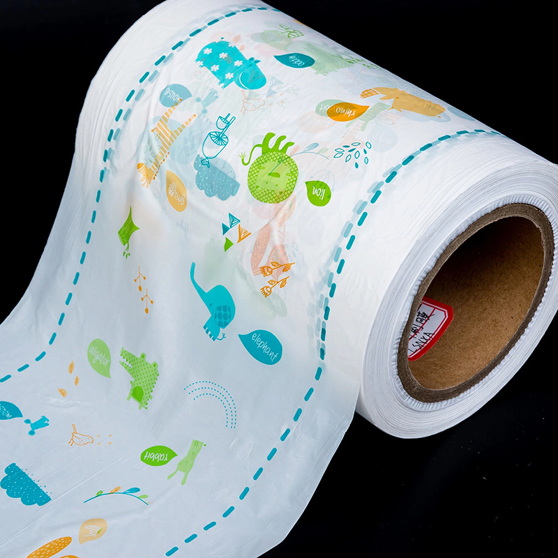 Customized Printed Breathable PE Film for Diaper