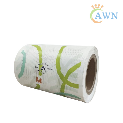 Baby Diaper Printing Back Sheet Breathable Polyethylene PE Film From China