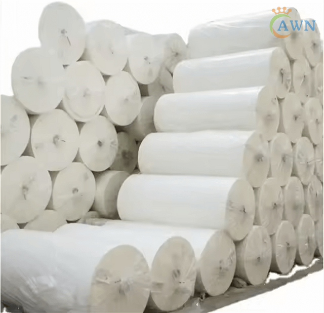 Eco-Friendly Premium Quality White Mother Roll Virgin Tissue Paper Pulp Big Roll